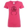 Women’s Glitter V-Neck T-Shirt Thumbnail