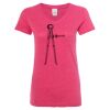 Women’s Glitter V-Neck T-Shirt Thumbnail
