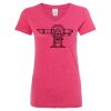Women’s Glitter V-Neck T-Shirt Thumbnail