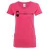 Women’s Glitter V-Neck T-Shirt Thumbnail