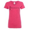 Women’s Glitter V-Neck T-Shirt Thumbnail