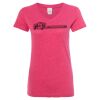 Women’s Glitter V-Neck T-Shirt Thumbnail