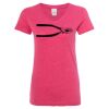 Women’s Glitter V-Neck T-Shirt Thumbnail