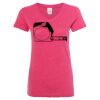 Women’s Glitter V-Neck T-Shirt Thumbnail