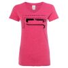 Women’s Glitter V-Neck T-Shirt Thumbnail