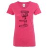 Women’s Glitter V-Neck T-Shirt Thumbnail