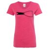 Women’s Glitter V-Neck T-Shirt Thumbnail