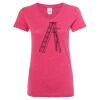 Women’s Glitter V-Neck T-Shirt Thumbnail