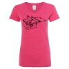Women’s Glitter V-Neck T-Shirt Thumbnail