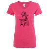 Women’s Glitter V-Neck T-Shirt Thumbnail