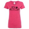 Women’s Glitter V-Neck T-Shirt Thumbnail