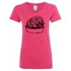 Women’s Glitter V-Neck T-Shirt Thumbnail
