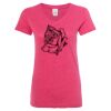 Women’s Glitter V-Neck T-Shirt Thumbnail
