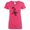 Women’s Glitter V-Neck T-Shirt Thumbnail