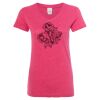 Women’s Glitter V-Neck T-Shirt Thumbnail