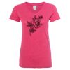Women’s Glitter V-Neck T-Shirt Thumbnail
