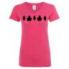 Women’s Glitter V-Neck T-Shirt Thumbnail