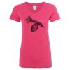 Women’s Glitter V-Neck T-Shirt Thumbnail