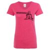 Women’s Glitter V-Neck T-Shirt Thumbnail