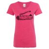 Women’s Glitter V-Neck T-Shirt Thumbnail