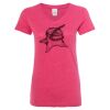 Women’s Glitter V-Neck T-Shirt Thumbnail