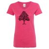 Women’s Glitter V-Neck T-Shirt Thumbnail