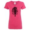Women’s Glitter V-Neck T-Shirt Thumbnail