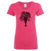 Women’s Glitter V-Neck T-Shirt Thumbnail