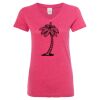 Women’s Glitter V-Neck T-Shirt Thumbnail