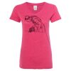 Women’s Glitter V-Neck T-Shirt Thumbnail