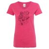 Women’s Glitter V-Neck T-Shirt Thumbnail