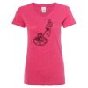 Women’s Glitter V-Neck T-Shirt Thumbnail