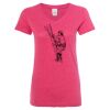 Women’s Glitter V-Neck T-Shirt Thumbnail