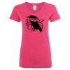Women’s Glitter V-Neck T-Shirt Thumbnail