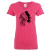 Women’s Glitter V-Neck T-Shirt Thumbnail