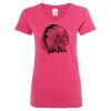 Women’s Glitter V-Neck T-Shirt Thumbnail