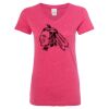 Women’s Glitter V-Neck T-Shirt Thumbnail