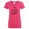 Women’s Glitter V-Neck T-Shirt Thumbnail