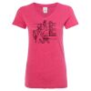 Women’s Glitter V-Neck T-Shirt Thumbnail