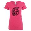 Women’s Glitter V-Neck T-Shirt Thumbnail