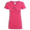 Women’s Glitter V-Neck T-Shirt Thumbnail