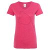 Women’s Glitter V-Neck T-Shirt Thumbnail