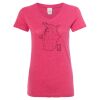 Women’s Glitter V-Neck T-Shirt Thumbnail