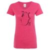 Women’s Glitter V-Neck T-Shirt Thumbnail
