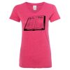 Women’s Glitter V-Neck T-Shirt Thumbnail