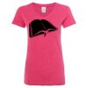 Women’s Glitter V-Neck T-Shirt Thumbnail