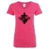 Women’s Glitter V-Neck T-Shirt Thumbnail