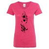 Women’s Glitter V-Neck T-Shirt Thumbnail