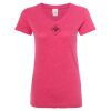 Women’s Glitter V-Neck T-Shirt Thumbnail