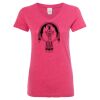 Women’s Glitter V-Neck T-Shirt Thumbnail